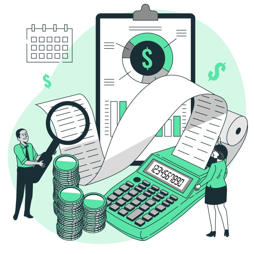 Vector illustration of Smart Budgeting