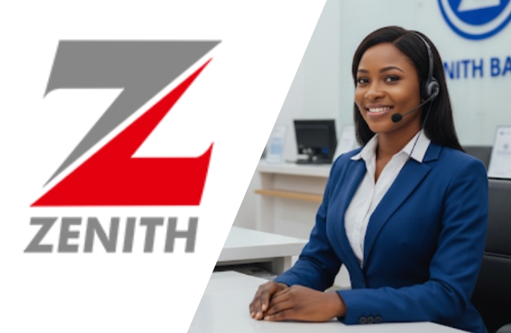 zenith bank customer care number