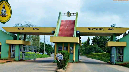 Rufus Giwa Polytechnic Courses 2026 Admission